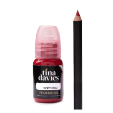 Perma Blend Tina Davies Lip Duo - Soft Red
